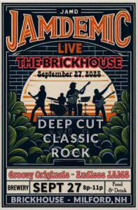JAMDEMIC at the Brickhouse SEPT 27. 2025 at 8PM