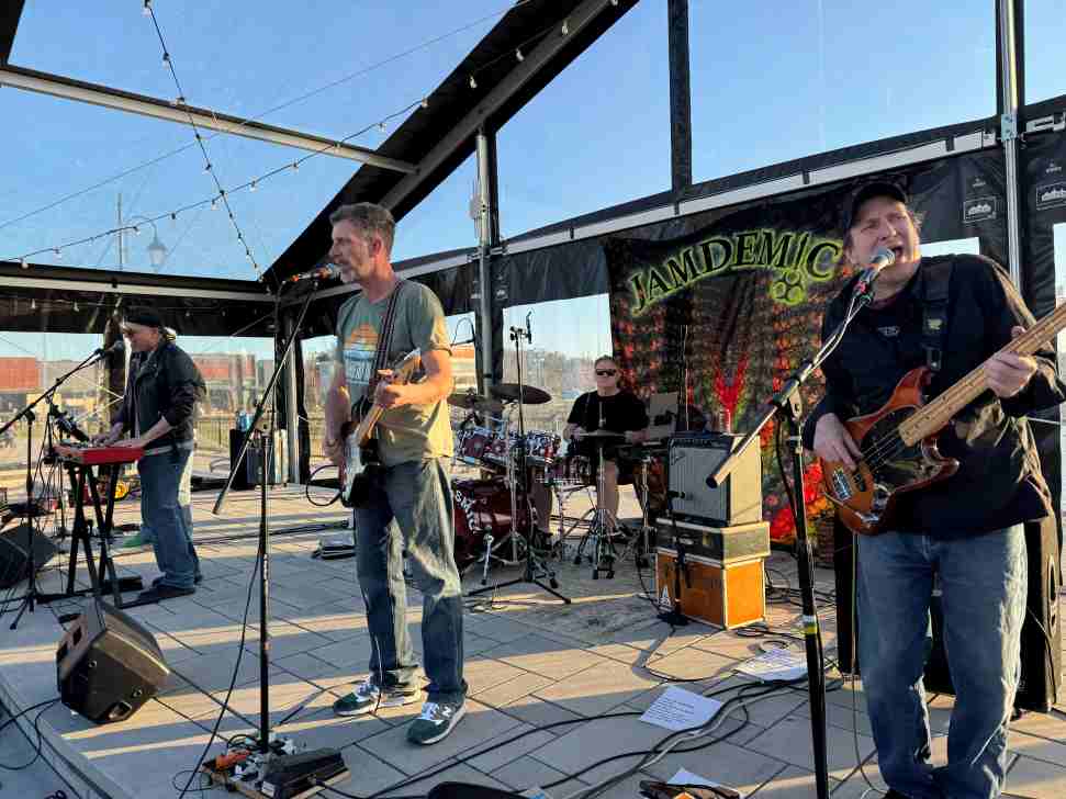 Jamdemic - NH's favorite Rock band and Original Jam Band at Tuscan Village in Salem NH
